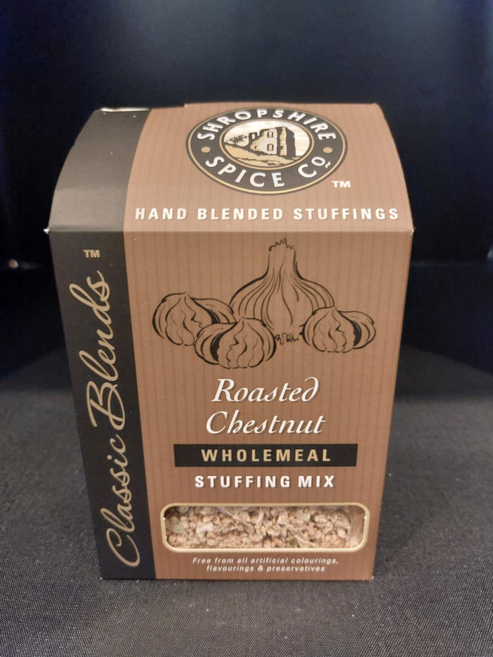 The Surrey Butchers: Shropshire Spice Co - Roasted Chestnut Wholemeal Stuffing Mix - 150g